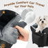 15 lbs) Center Console Dog Car Seat for Small Dogs Cats (Up to - Washable, Foldable Pet Booster Seat with Safety Hooks