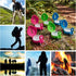 6 Pack Backpacking Sabary Multi-Color Mini Lensatic Compass with Lanyard Orienteering Navigation Compasses Hiking