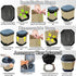 Upgrade Portable Toilet for Adults, Travel Floding Toilet with Lid for Adults & Kids, Camping Toilet Portable Potty