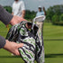 Magnetic Golf Towel with Center Cut and Loop Attachment, Strong Magnet for Golf Bag or Cart Accessory