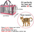 Cat Dog Carrier for Small Medium Pets, Portable Soft Carrier for Large Medium Cats and Puppies, Airline Approved