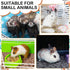 12 Pieces Fleece Blankets for Pets, Dog Puppy Blankets, Paw Print Dogs Cat Blanket Bedding Cover for Small Animals, 18