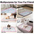 24" 36" BEAUTYZOO Reusable Puppy Pads,Washable Pee Pads for Dogs,Non Slip Wee Wee Pad for Potty Training,Thick Heavy