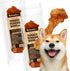 Afreschi Turkey Tendon for Dogs, Dog Treats for Signature Series, All Natural Human Grade Puppy Chew, Ingredient Sourced from USA, Hypoallergenic, Rawhide alternative, 2 Units/Pack Bone (Medium)