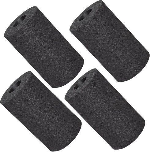 Foot Foam Pads Rollers Replacement Set for Home Weight Bench, Inversion Table Leg Tube, Sit Ups