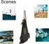 PACMAXI Snorkeling Gear Bag, Mesh Drawstring Shoulder Strap Bag for Scuba & Swim Equipment