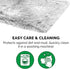 Furhaven Waterproof Throw Blanket for Dogs & Cats, Washable Shaggy Plush Calming Faux Fur Blanket, Mist Gray, Small