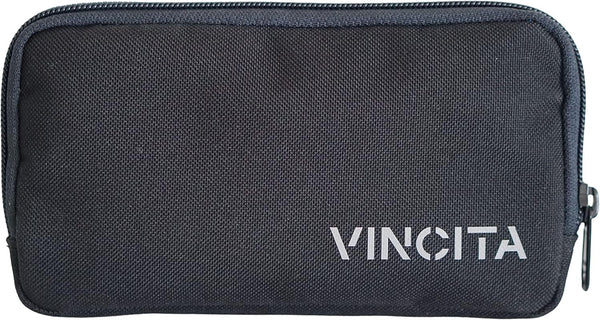 Vincita Essentials Case Tarpaulin - Cycling Wallet for Road Bike Cyclist, Tough Water-Repellant Fabric Storage Pouch