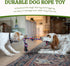 SHARLOVY Puppy Rope Toy - Dog Rope Toy for Small Dogs, Cotton Interactive Tug of War Chew Toy for Puppies
