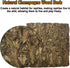 Tfwadmx 2Pcs Terrarium Cork Bark Background, 11.8"x11.8" Thickened Reptile Tank Tree Backdrop Wall Decor for Lizard,