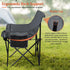 600D (1, Joyfair Outdoor Camping Chair for Adult, Large Portable Folding Moon Chairs with Carry Bag for Patio Beach