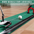Advanced Golf Putting Mat - Indoor Training with Guide Features