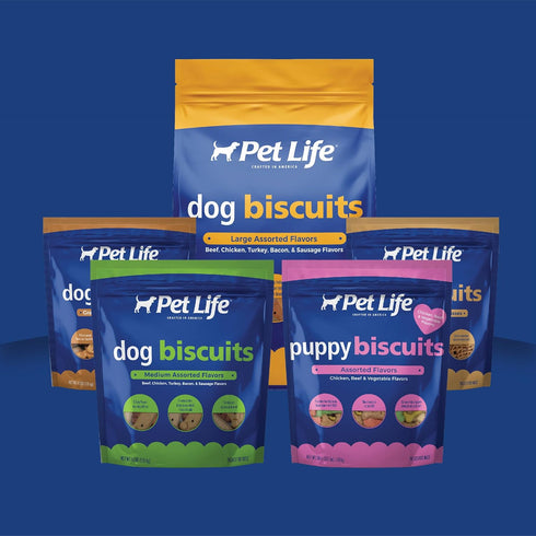 Large Multi Flavored Dog Biscuits 20lb Bag