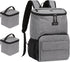 MOSISO Dog Travel Bag Backpack - Airline Approved Organizer with Multi-Pockets and 2 Dog Food Baskets
