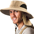 SUN CUBE Wide Brim Sun Hat for Men and Women, Fishing UV Protection, UPF 50+