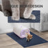 Motsamla 47" 35" Cat Litter Mat, Litter Trapping Mat Soft on Kitty Paws, x Kitten Litter Box Mat for Cleaner Floors