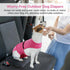 PUMYPOREITY Washable Female Dog Diaper, Adjustable Suspender Pantie, Escape-Proof Anti-Harassment Wear for Heat