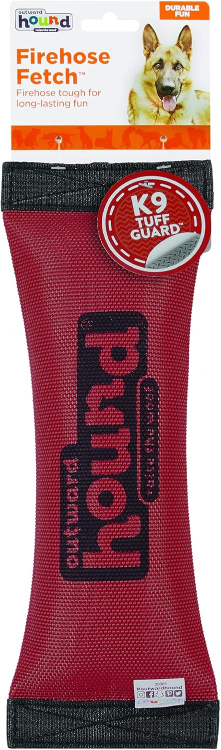Outward Hound FireHose Fetch Dog Toy, Large