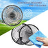 Golf Cart Fans for Accessories, 3-speed Settings Fit EZGO Club Car Yamaha Models with Portable USB Input