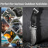 HX OUTDOORS Full Tang Camping Knife, Fixed Blade Survival Knife with Sheath for Outdoor, EDC, Hunting