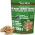 Real Meat Dog Treats - Two 12oz Bags of Air-Dried Beef Jerky for Dogs, Grain-Free, High Protein Treats