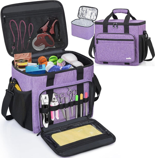 GMAK Pet Grooming Bag, Dog Grooming Tote Bags Supplies Organizer Case Pets Tools