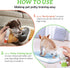 3.38 Oz Dog Potty Training Spray & NO-GO Area Spray, Safe & Effective Puppy Pee Spray, Helps Train Puppies & Dogs Where