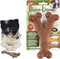 SPOT Bam-Bones Wishbone Dog Chew - Durable Bamboo Fiber Toy for Light to Moderate Chewers, 5.25in, Bacon Flavor