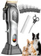 mearens Dog Clippers for Grooming, Dog Grooming Kit for Heavy Thick Hair, Low