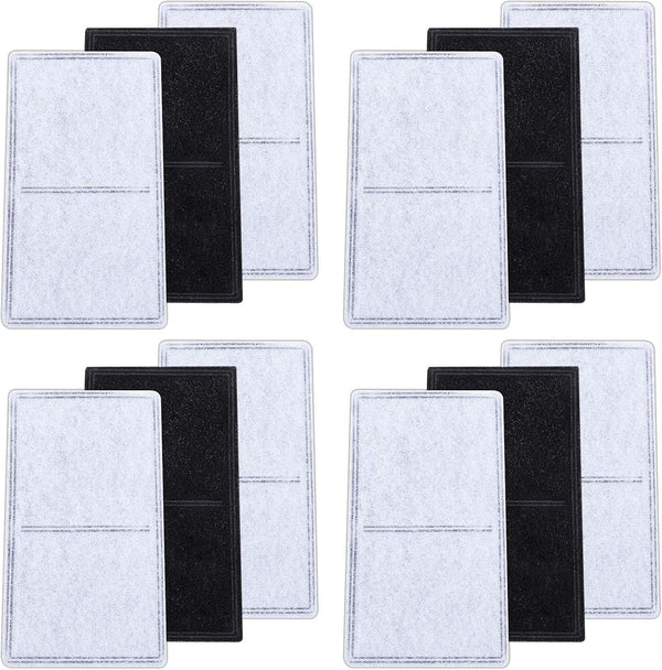 12PCS Replacement Carbon Filters for PetSafe Drinkwell Fountain, Compatible with Platinum Multi-Tier Everflow