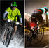 Maitys 6 PCS Bike Front and Rear Reflectors Kit, Safety Warning Reflectors for Handlebar and Night Cycling