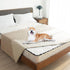 gogobunny 100% Double-Sided Waterproof Dog Bed Cover, Reversible Pet Blanket for Large Dog Cat, 68x82 Inch, Dark