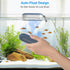 2 0.2-0.7 Inch fishkeeper Magnetic Aquarium Glass Cleaner, Fish Tank Algae Scraper Cleaner Tools with Detachable Blades