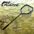 PLUSINNO Floating Fishing Net - Rubber Coated Landing Net for Easy Catch & Release - Compact & Foldable