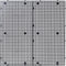 ALEGI Aquarium Grid Isolate Board Divider, Fish Tank Bottom Black Filter Tray Plastic Crate (4pcs)