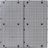 ALEGI Aquarium Grid Isolate Board Divider, Fish Tank Bottom Black Filter Tray Plastic Crate (4pcs)