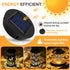4 Pack 8 3.15in Replacement Solar Light Parts, Solar Lights Replacement Top, lumens, Waterproof Battery Box Top DIY