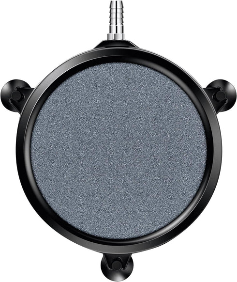 VIVOSUN Air Stone Disc 8 x 8 Inch with Shell and Sucker for Aquarium and Hydroponics Air Pump