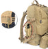 TRIWONDER Tactical Phone Pouch Molle, Smartphone Holster Bag EDC Utility Cellphone Lock Card Holder Organizer Fit