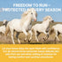 Qanoreth Seasons,8 oz Horse Sunscreen for Nose & Sensitive Pink Skin Natural Sunscreen for Horses with Non-Nano Zinc