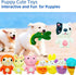 Kyatico 30 Pcs Dog Squeaky Toys, Cute Plush Small Dog Toys with Squeakers,Interactive Puppy Chew Toys for Small Medium