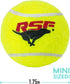 Franklin Pet Supply RSF Squeak Mini 1.75" Tennis Balls - Dog Toy Squeaks When Squeezed - (Pack of 12) - for Small Dogs - Squeaker Noise