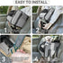 PETSFIT Multipurpose Console Dog Car Seat, Portable Small Dog Car Seat for Dogs, Cat Carrier, Pet Carrier Airline