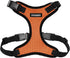 Voyager Step-in Lock Pet Harness - Adjustable All Weather Mesh Harness for Cats and Dogs, Orange/Black Trim, S