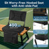 KENSOSO Extra Wide Stadium Seat with Back Support | Adjustable High Back & Thick Padded | Bleacher Chairs with back