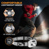 Foxelli Rechargeable LED Headlamp, Ultralight, Waterproof, USB Rechargeable with Red Light for Running, Camping, Hiking