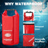Waterproof First Aid Kit Roll Top Boat Emergency Kit with Waterproof Contents for Fishing, Kayaking
