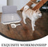 BETOOKY Pee Pad Holder - Dog Litter Box with Post Puppy Pads Holder Plastic Potty Tray for Travel Small Medium Large