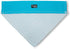 Pavilion Gift Company Big Brother Blue Paw Print Large Dog Slip on Collar Bandanna