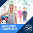 The Indoor Ball | Soft & Safe Indoor Soccer Ball, Size 4 for Silent Dribble, Juggling, and Training